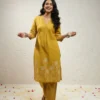 Krystle Amber Printed Kurta Pant Set (1)