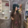 Mul cotton pair with hand block print dupatta (6)
