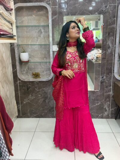 Simmer Sarara Suit-Pink